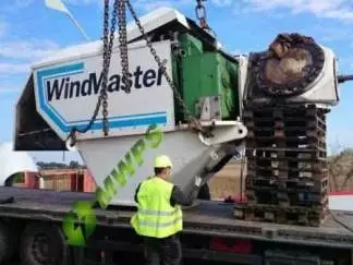 WINDMASTER WM300 Used Wind Turbine 175kW - 500kW Offered Category - Image WINDMASTER WM300 Used Wind Turbine Product Image