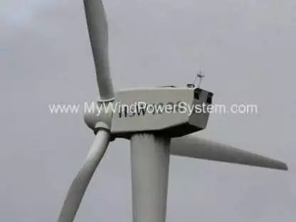 HSW 1000/57 – 1MW Wind Turbines Sale 600 kiloWatt - 1 MegaWatt - OFFERED Category - Image HSW 1000/57 – 1MW Wind Turbines Sale Product Image