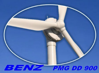 Benz 900kW DD PMG Direct Drive Wind Turbine oval BENZ  – PMG DD900 – 900kW   Wind Turbine