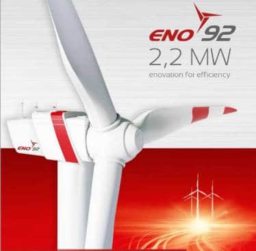 Eno 92 2 2MW Wind Turbine compressed ENO 92   2.2MW On Shore Wind Turbine