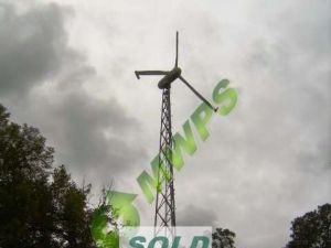 enertech 4kw wind turbine 1 2 300x225 MITSUBISHI MWT 500   Gebrauchte Windkraftanlagen zu verkaufen