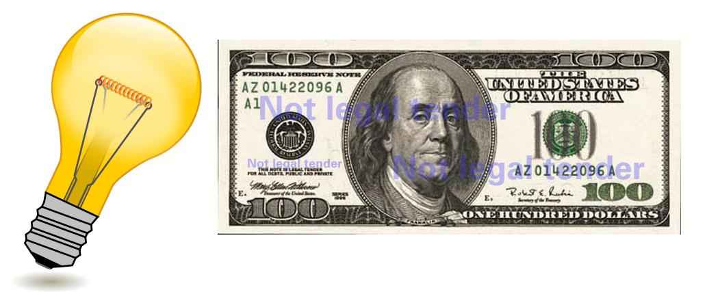 Electricity Prices Rise Again In The UK light bulb dollar1 1 Electricity Prices Rise Again In The UK