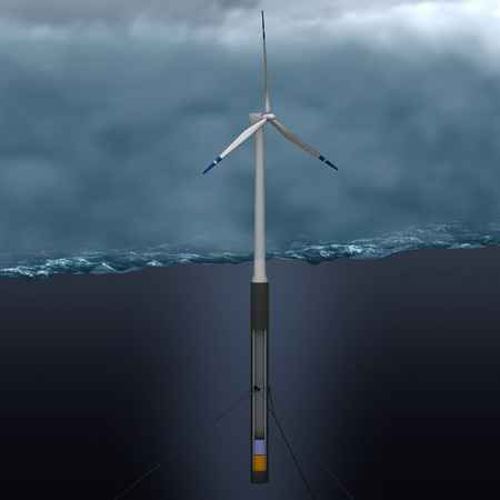 The Worlds First Floating Wind Turbine Launched In Norway hywind floating wind turbine3 1 The Worlds First Floating Wind Turbine Launched In Norway