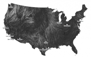 Virtual Wind Map USA – Real Time