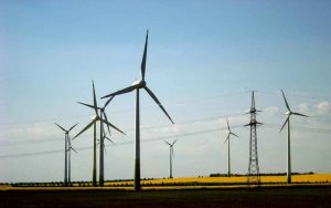 Energiegewinnung mit Windrädern
