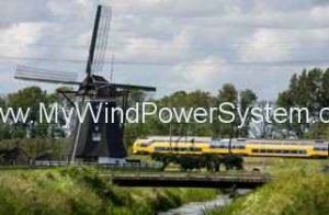 100% Wind Powered Trains in Holland by 2018