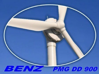 benz 900kw dd pmg direct drive wind turbine oval 6157057 BENZ – PMG DD900 – 900kW   Wind Turbine