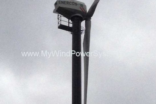 ENERCON E18 – 80kW Wind Turbine For Sale -Good Condition