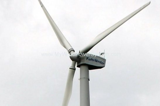 FUHRLANDER FL250 Wind Turbines for Sale – 29m Rotor