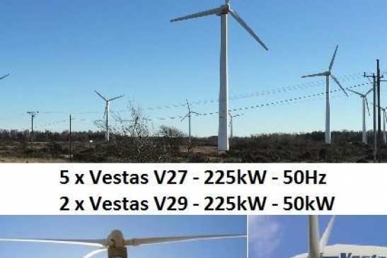 VESTAS V27 Wind Turbine For Sale – 225kW – 27m Rotor