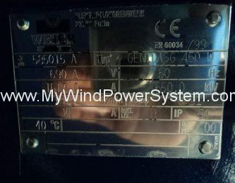 VESTAS V66 Generator – 1.65MW RCC For Sale – Fully Refurbished