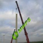 TUBULAR STEEL Wind Turbine Towers – 45m -For Sale